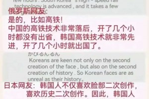韩国网友声称：韩国无论什么技术都领先于中国…各国网友反应亮了